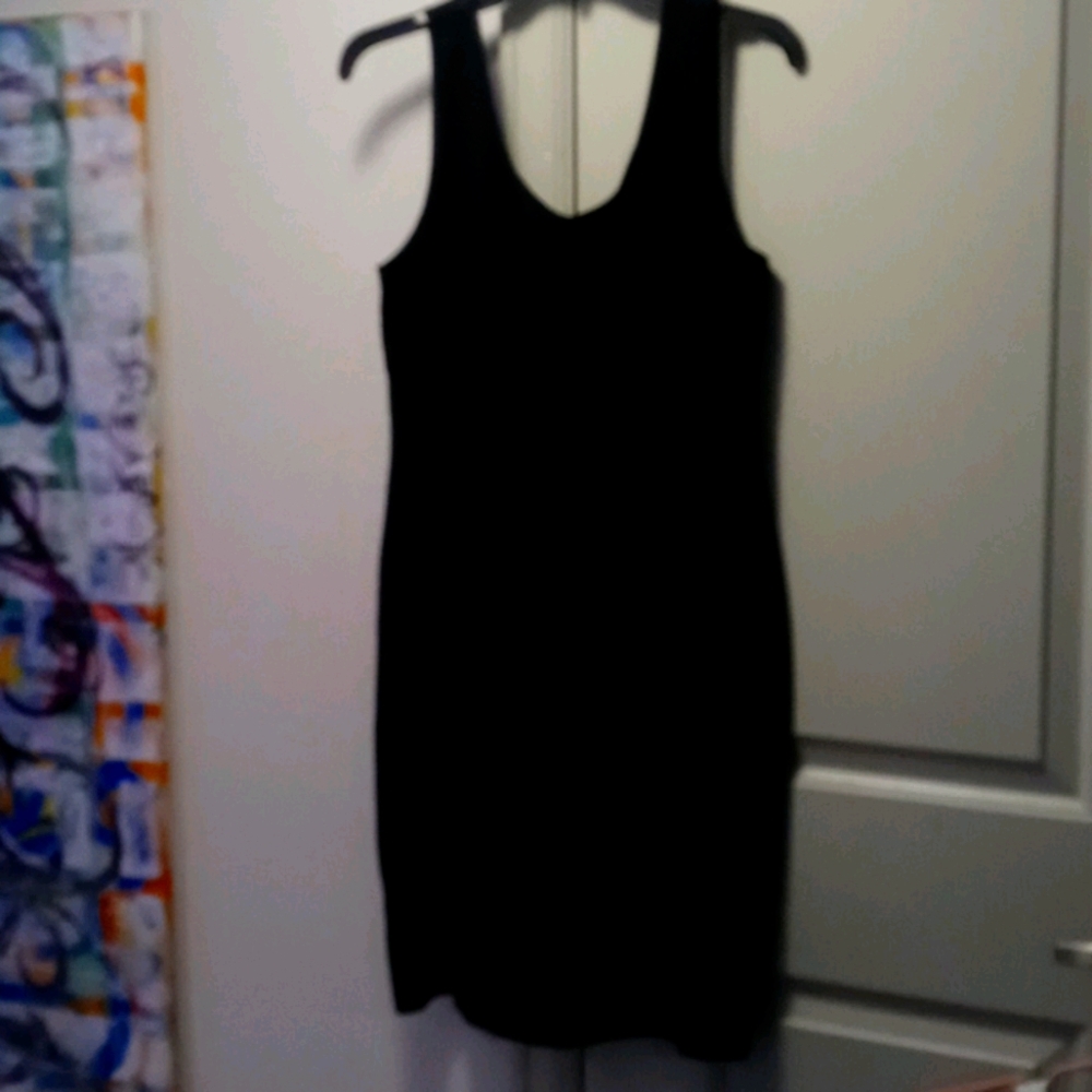 Sz 10 JR NITES BLACK dress